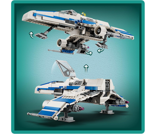 LEGO Star Wars 75364 E-Wing Nowej Republiki kontra Myśliwiec - 1170598 - zdjęcie 10